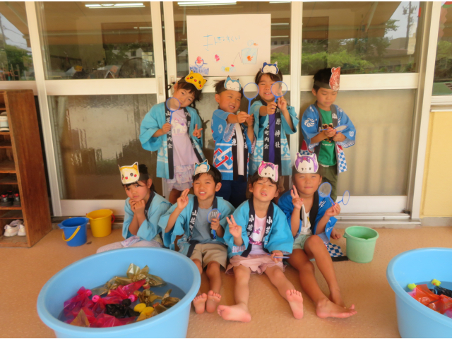 金魚すくい屋さん♪