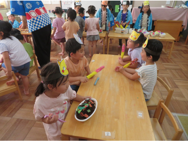 にぎやかな声が聞こえてきます!(^^)!