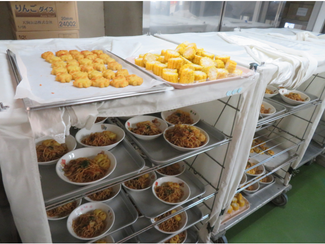 沢山の給食です(#^.^#)