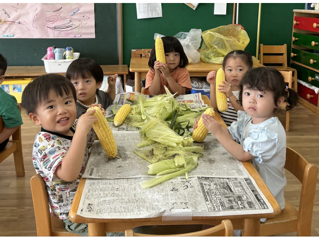 みんな剥けたよ💛