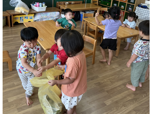 片付けも頑張るぞ～！