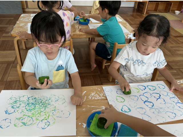 たくさんスタンプするぞ～！