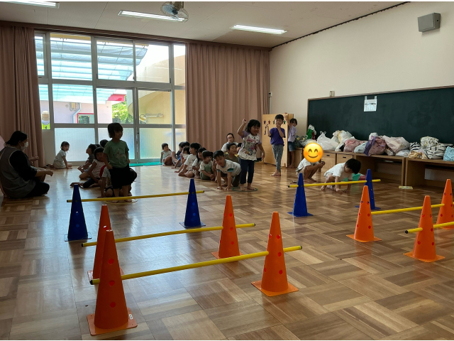 忍者になりきって、修行のはじまり！