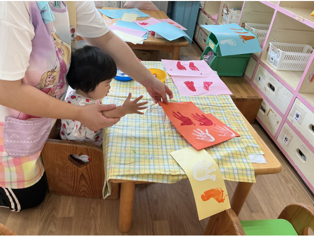 あ・できた～。自然と拍手がでます。