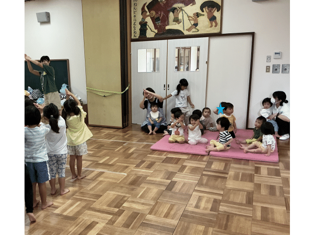 一緒に踊ったよ😊