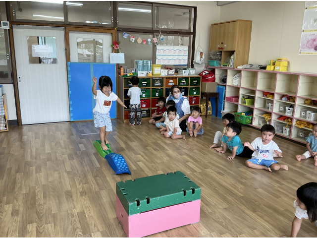 「おっとっとっと～」