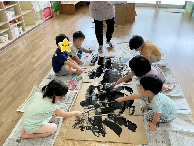 「綺麗に塗ろう！」