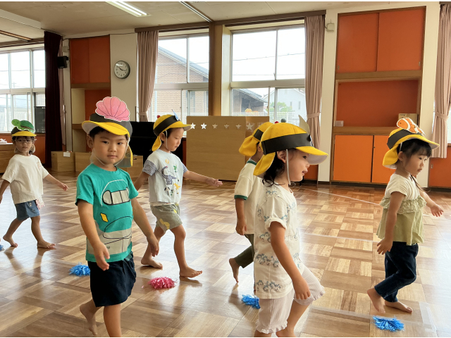 入場・退場行進もかっこよく歩くよ✨