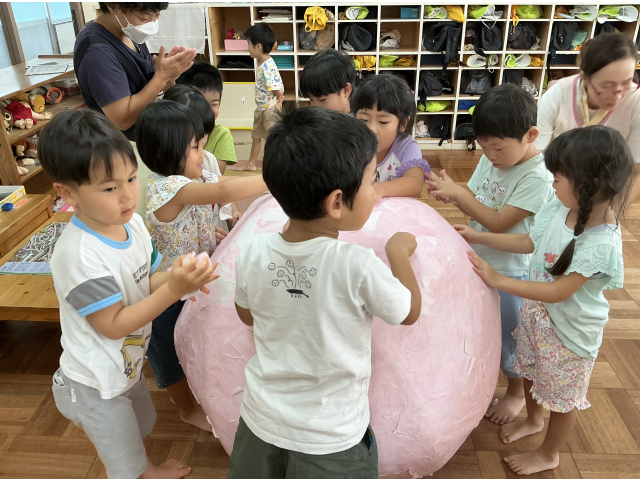 「ちょっとかたいね。」「むずかしいね。」