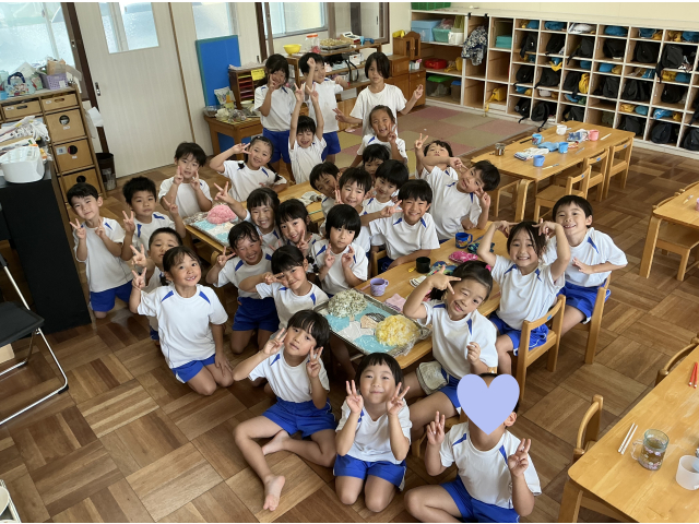 リハーサルがんばったご褒美です♡あと少し！いっぱい食べてがんばろう！