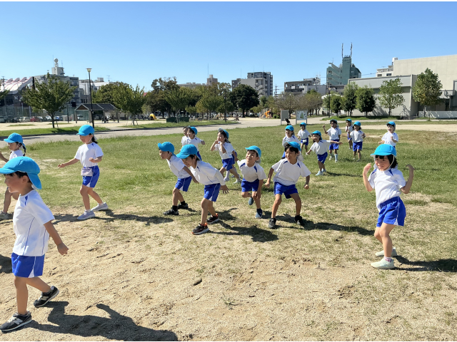 担任のフェイントにも引っかからずピタッと止まっていました！