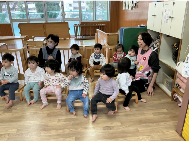 あ！だれかきた👀