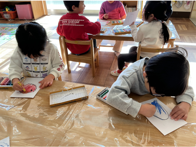 怖くない鬼にするんだ～