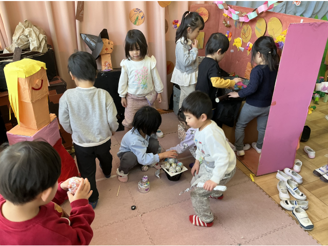 お家のなかには色んなものがあるね。