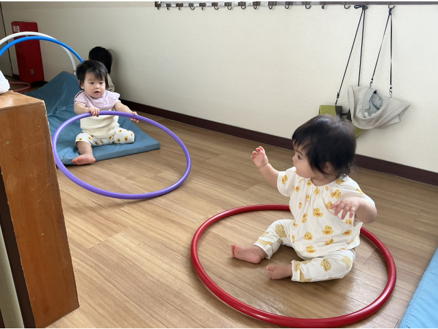 フラフープ楽しいね