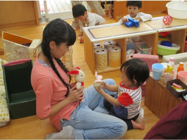 お人形遊び