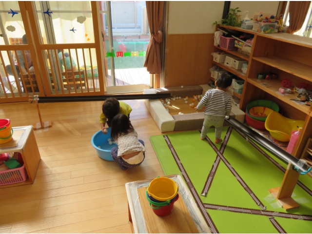 こちらも雨どいで