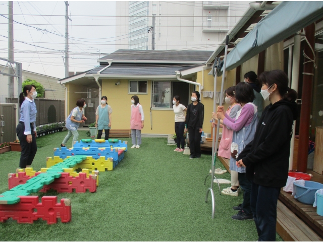 訓練後話を聞きました！