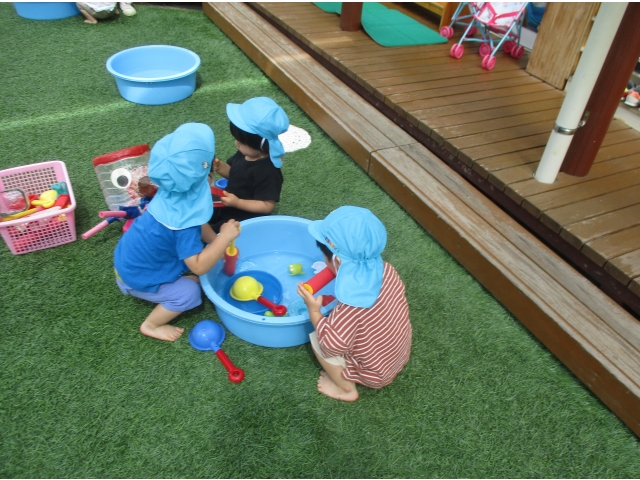 水気持ちいいね☆彡