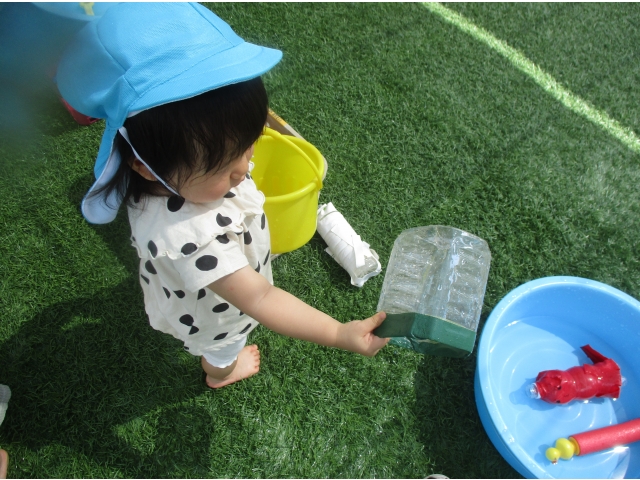 お水を流します✨