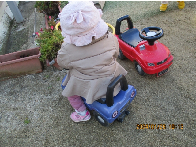 コンビカー楽しいね！