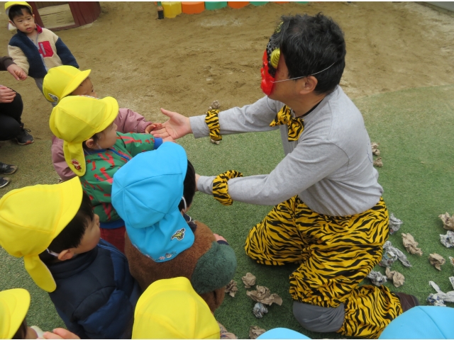 仲直りの握手したよ。