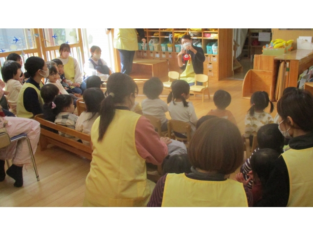 お誕生日会、始まりまーす！