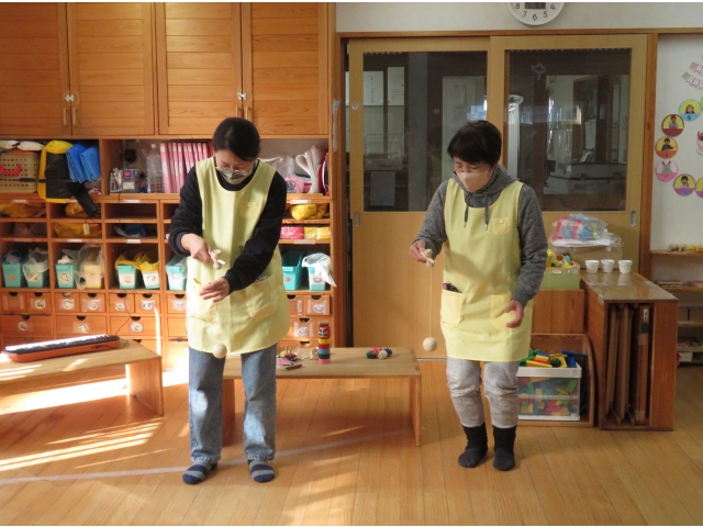 なかなかお皿にのりませんでした。難しい💦