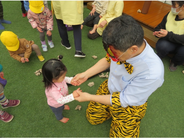 ひよこ組さんも出てきたよ