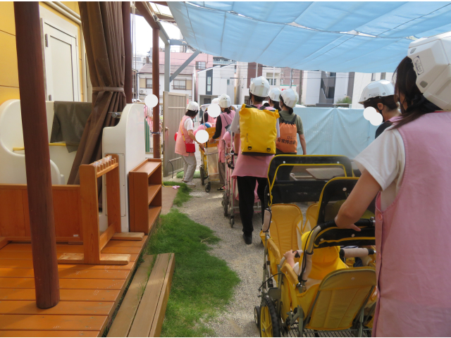 第二避難所に移動します。