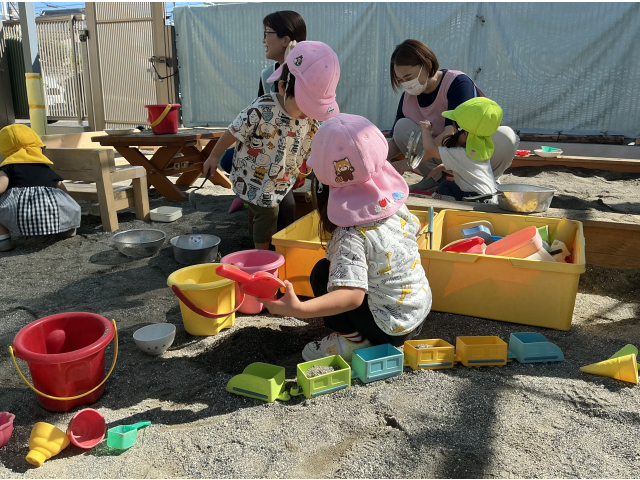 電車つながったね！