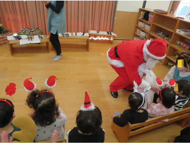 タッチしてまらいました♪