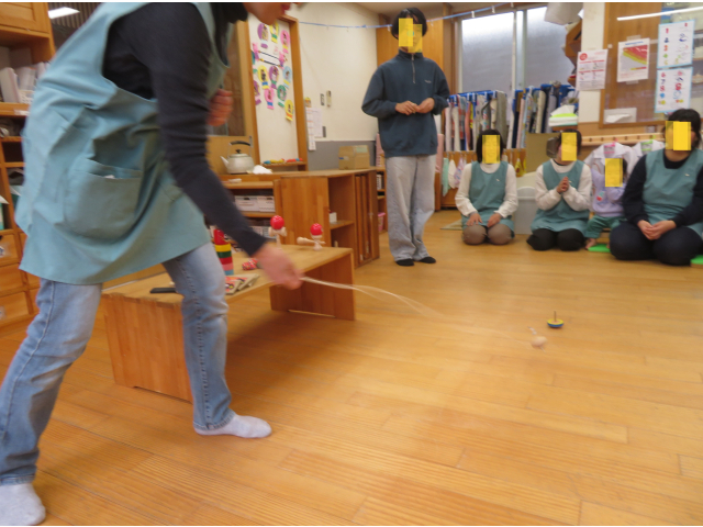 糸ひきこまに挑戦！