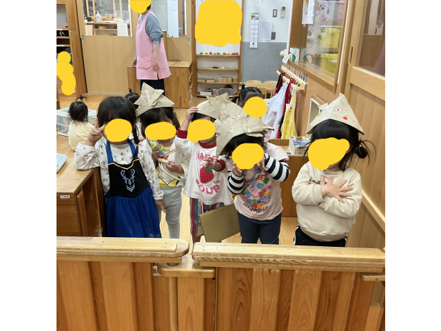 かぶとできたよ！