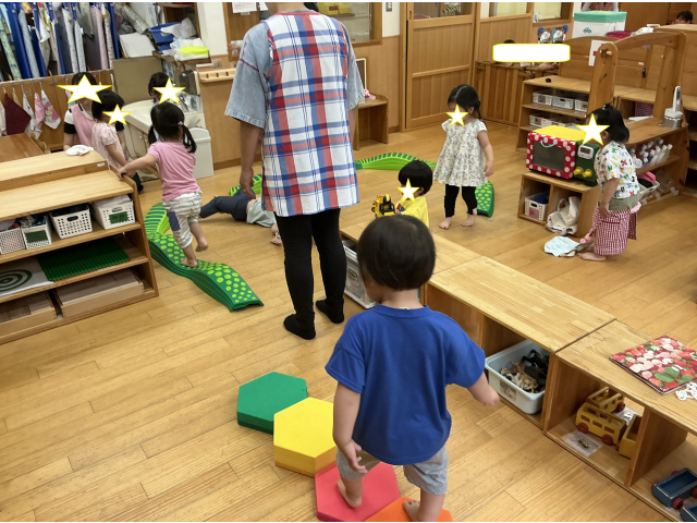 身体を動かします