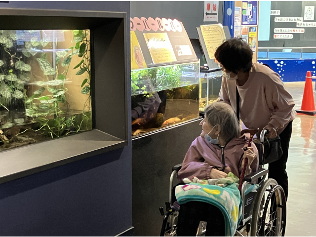 ご家族と現地で待ち合わせ、一緒に過ごしていただきました🌝