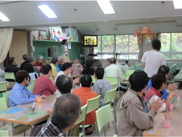 みなさん、慣れてます