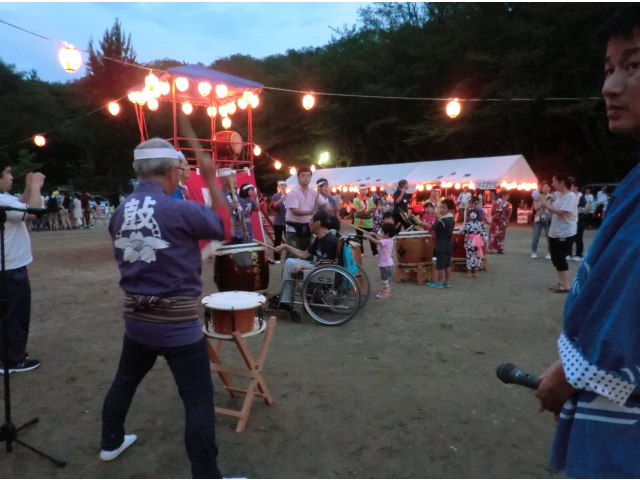 利用者さんや子どもさんも体験！