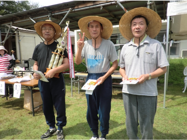 1～3位に輝いたのはこの3人！