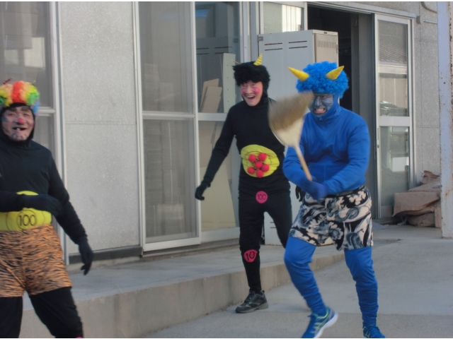 鬼の登場だ～！