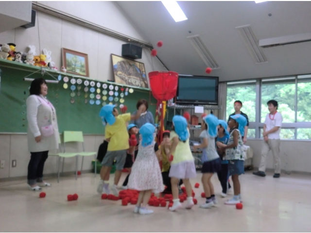 園児さんも参加しました