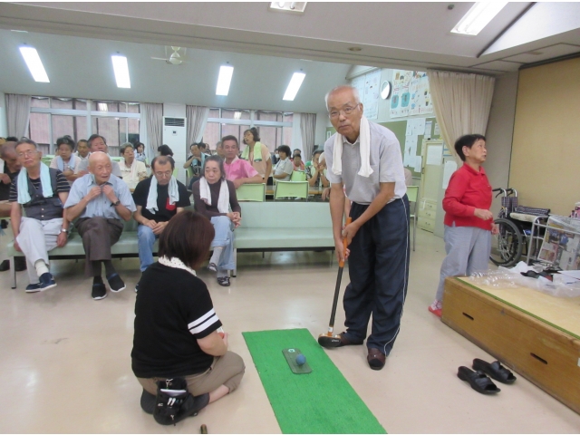 ボールよ、入れ！