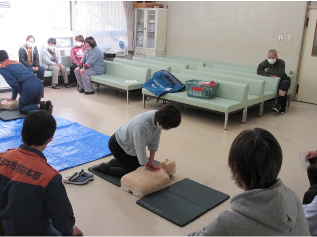 心肺蘇生法実践
