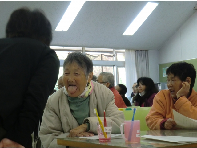 あいうべ体操です(^^♪