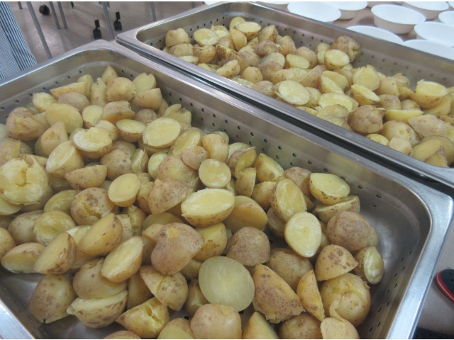 ほくほくのジャガイモ