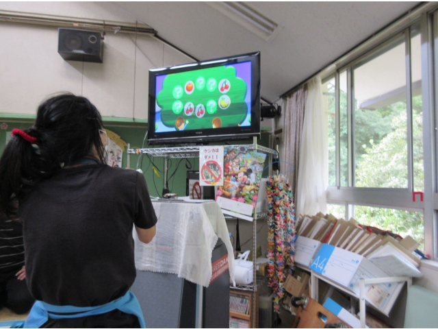 ミニゲームを楽しんでます