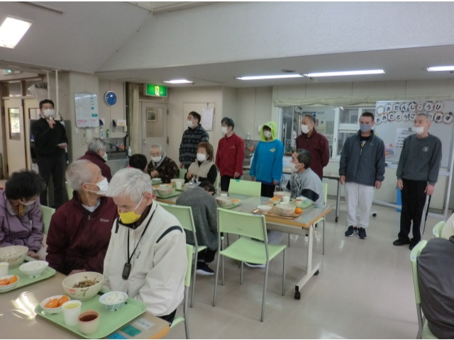 寮長のあいさつ