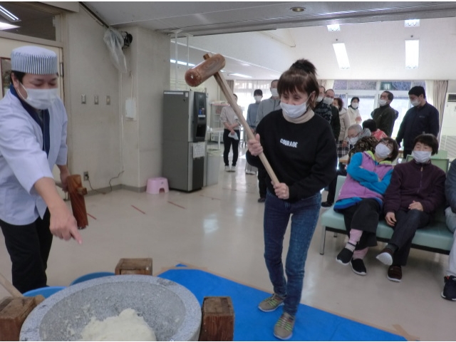 真ん中ねらって！