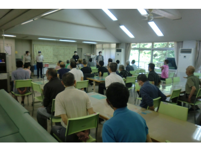 はじめにストレッチ