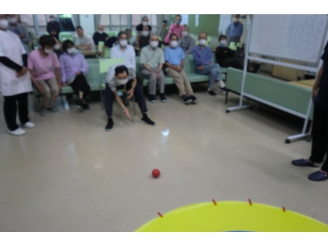 一球勝負まずは赤組